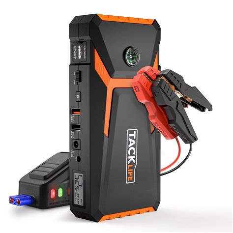 Tacklife t8 - Find helpful customer reviews and review ratings for TACKLIFE T8 MAX Jump Starter - 1000A Peak 20000mAh, 12V Car Jumper (All Gas, up to 6.5L Diesel Engine), Auto Battery Booster, Portable Power Pack with Smart Jumper Cables, Storage Case at Amazon.com. Read honest and unbiased product reviews from our users.